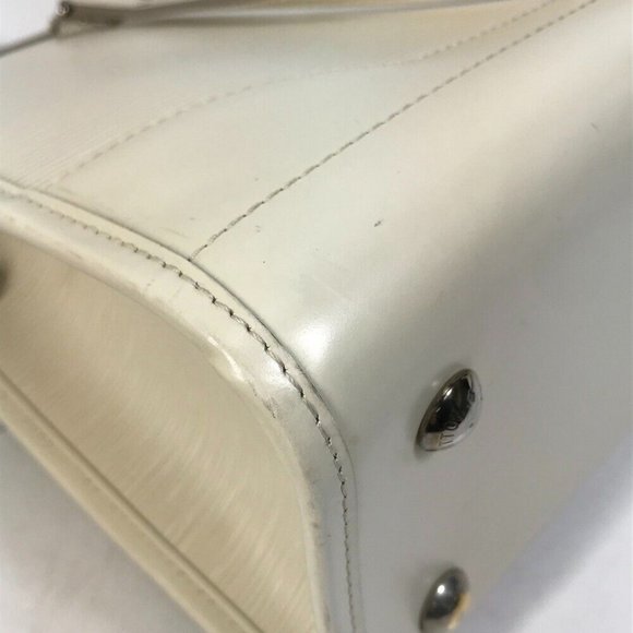 LOUIS VUITTON Epi Madeleine GM Tote Bag Shoulder Bag Epi Leather White - Picture 10 of 16